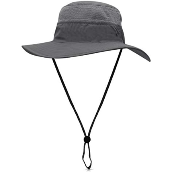 Unisex hopfällbar solhatt UPF 52+ Anti UV semester bergsklättring utomhus vattentät resehatt Safari keps herr dam hinkhatt