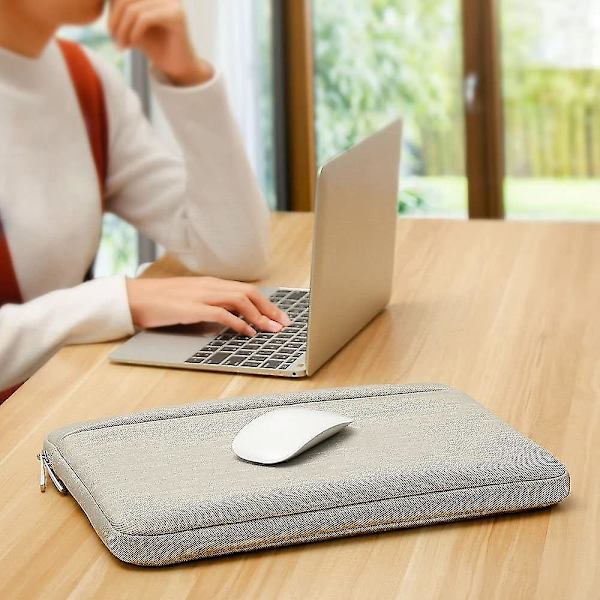 Laptopveske, støtsikker Notebook-veske, Beskyttelsesdeksel for Laptop (grå) 13inch
