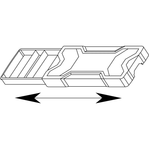 25 X-formade skruvmejselbits Elektrisk borr X-formade elektriska skruvmejselbits