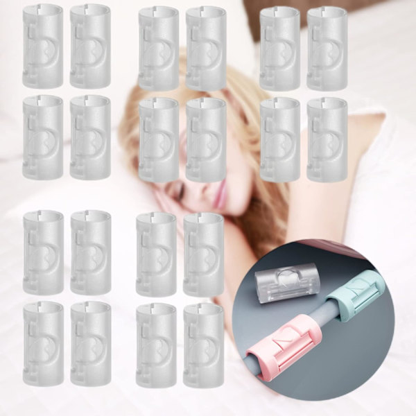 20 st Sänglakan Fästen Clips, Justerbara Lakanhållare för Täcke Madrass Täcke Clips, Matpapper Kläder Kabel Organizer Clips