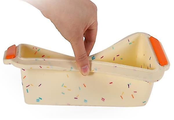 Kaka Silikonform Bakverktyg För Kakor Toast Bröd Green