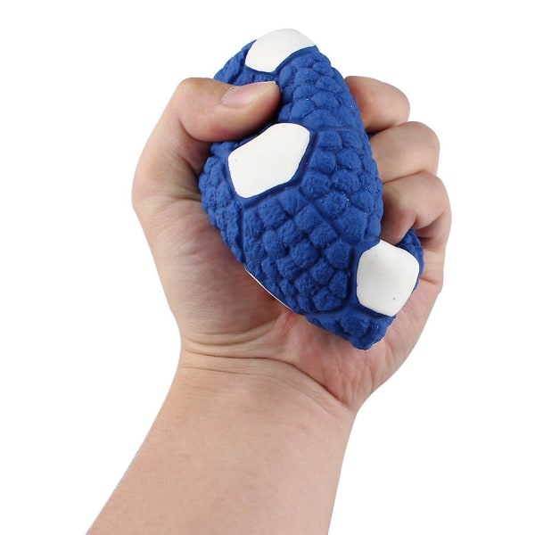 Hundleksak Boll Mjuk Pipig Hund Leksak Stor Naturligt Gummi För Hundar 3.74in/9.5cm Soccer