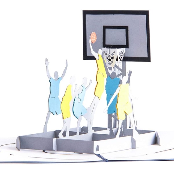 3D Pop Up [Syntymäpäiväkortti] [Onnittelukortti] [Valmistujaiskortti] luovalla paperileikkauskuviolla, lahja syntymäpäiväksi, valmistujaisiin, jouluksi, isänpäiväksi Playi