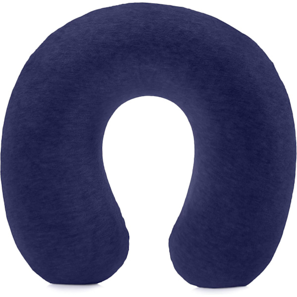 Memory foam nakkepude, marineblå