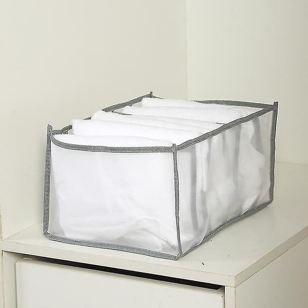 Hopfällbar garderobs klädförvaringslåda Organizer Multipurpose Stor kapacitet Fackförvaring Black Handle 9