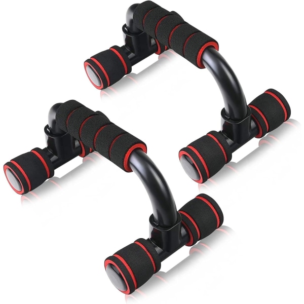 1 Par Anti-Sklis Push Up Bars, Støttehåndtak Hjemmegym Trening, for Styrketrening Armer Skuldre Bryst Rygg Triceps Brystmuskler