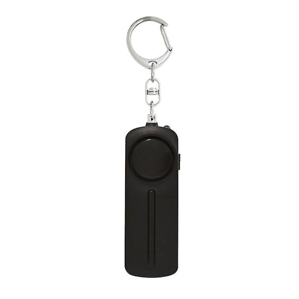 Kvinder Anti-ulv Alarm Selvforsvars Nøglering Black