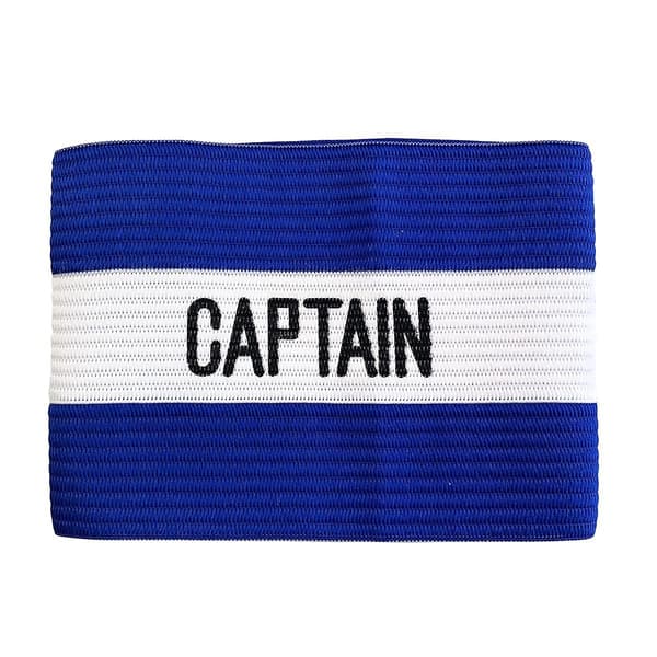 10 st fotbollskaptensbindel, klassisk design kaptensbindel, en storlek Blue