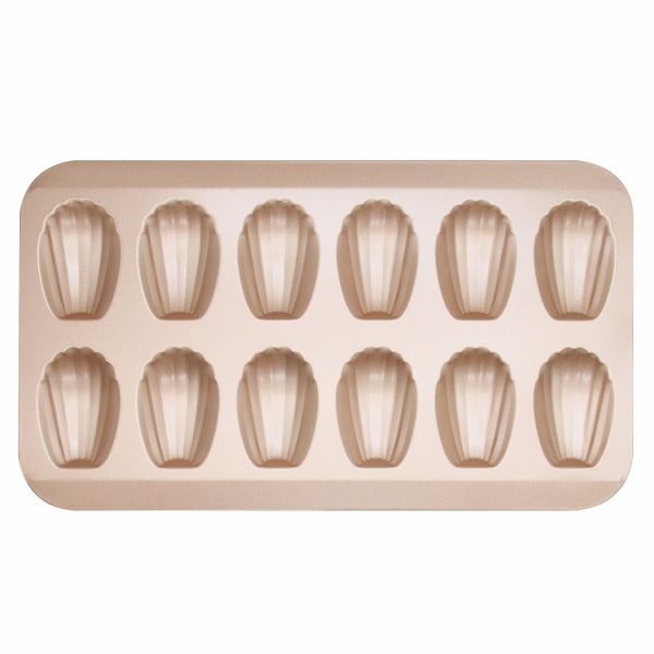 Kakaform med non-stick-beläggning och tjock bakplåt12 Tjock bakplåt med non-stick-beläggning skal kakor återvinningsbart material - Mått: 40 x 23 x
