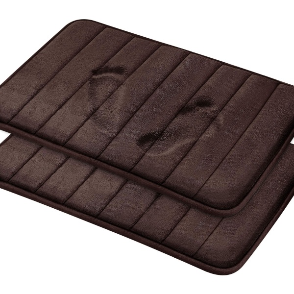 Badrumsmattor Halkfria Duschmattor Absorberande Liten Matta Dörrmatta Inomhus Köksmattor Black 50*80CM