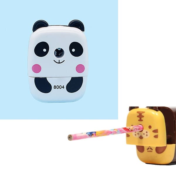 En Panda Rød Ansigt Blyantspidser