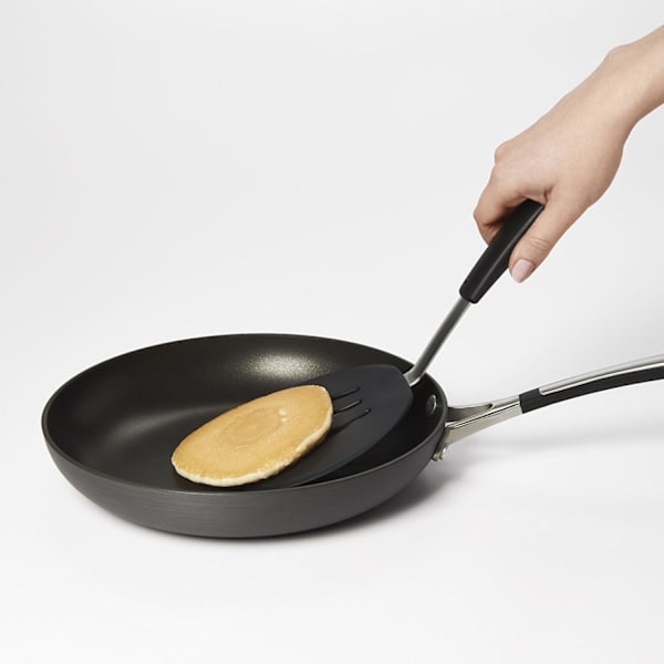 Fleksibel silikone pandekagevender, sort