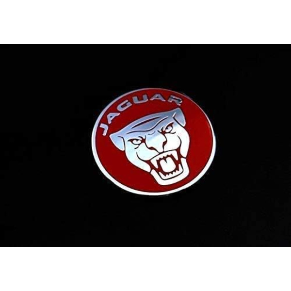 Emalje Jaguar Rød for Jaguar Tuning Girskift Trim Klistremerke XF XE XJL F-PACE Senter Girknott Deksel Glitter