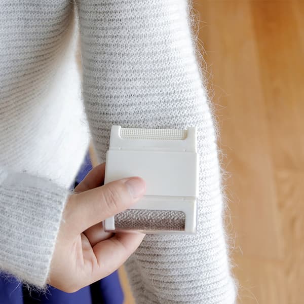 Hvit 2 Travel Bærbar Manuell Epilator, Egnet for Kles-epilator (Dobbelthode)