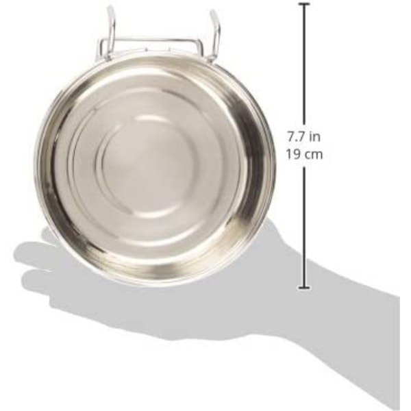 Rostfria husdjursprodukter med krok 10*4,5 cm