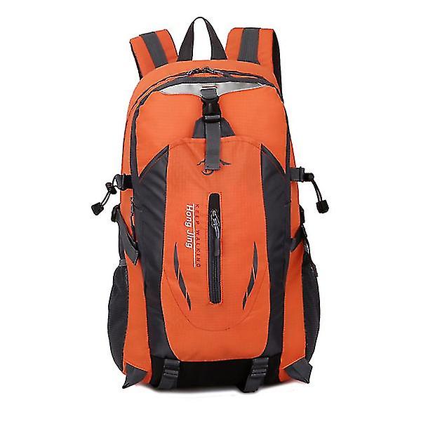 40 liter stor vattentät ryggsäck utomhus resebagage ryggsäck Orange