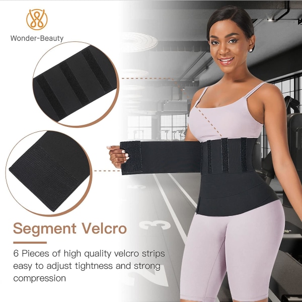 Midjetränare för kvinnor Bandage Osynlig Wrap Midjetrimmer Svettbälte Trimmerbälte Upgrade 5M