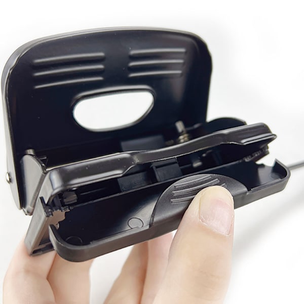 Hul Metal Punch med 20 Arks Kapacitet, Sort