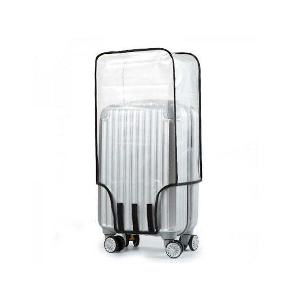 Kirkkaat PVC-matkalaukun suojukset, matkalaukun suojus pyörälliselle matkalaukulle 26 inch