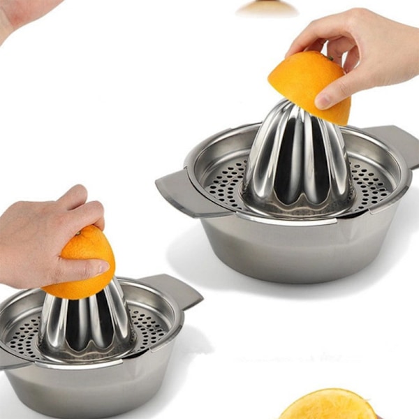 Kulförsedd liten citruspress