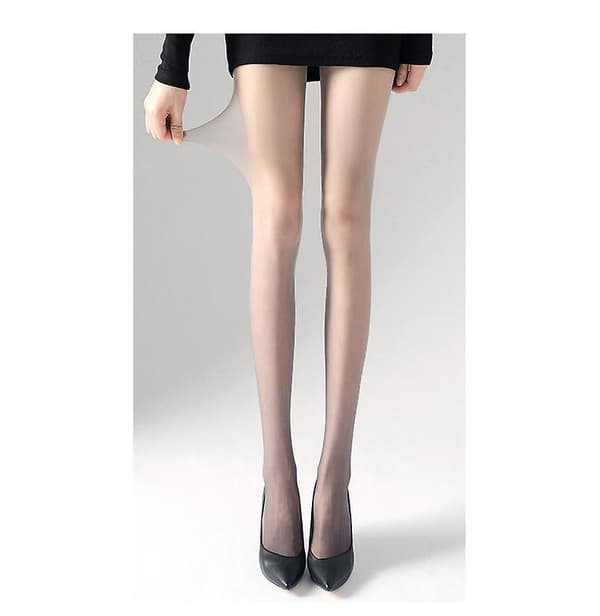 Vintage Gradvis Gradient Skift Strømpebukser Strømper Kvinder Piger Pantyhose Mode B