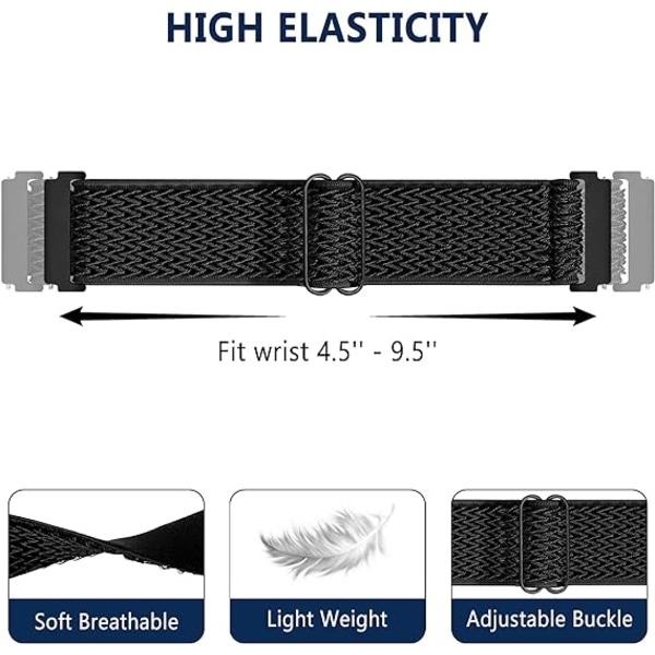 3 vågformad nylon integrerad rem korallrosa,rosa,vit,lämplig för Apple Watch 42/44/45/49mm rem,utbytbar rem