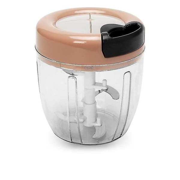 Hånddrevet hakker til mad, løg, grøntsager, blender, mixer, nødder og kødhakker Pink