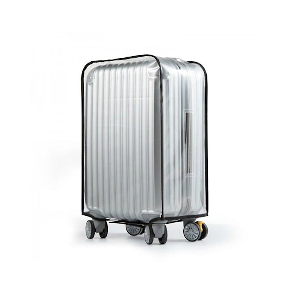 Kirkkaat PVC-matkalaukun suojukset, matkalaukun suojus pyörälliselle matkalaukulle 28 inch