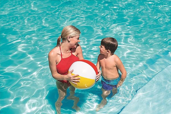 10 stycken uppblåsbara panelstrandbollar för poolparty strandfödelsedagspresent 30CM