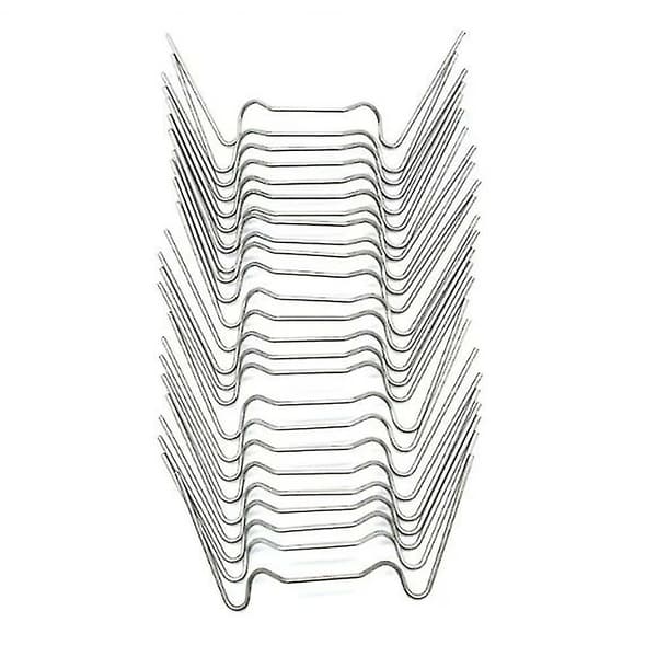 Trädgård rostfritt stål växthus glasering glas W Z typ klämmor W(100pcs)