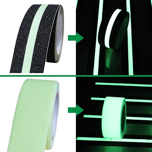Emery Safety Tapes Valonauha Musta & Keltainen Itsekiinnittyvä Varoitusteippi 5*15cm