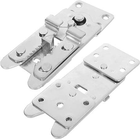 8 stk. Seksjonskobling for sofa, galvanisert jern sofaseksjonskoblinger, møbelkobling sofakoblingsklips (14 cm × 5,6 cm)