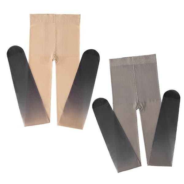 Vintage Gradvis Gradient Skift Strømpebukser Strømper Kvinder Piger Pantyhose Mode A