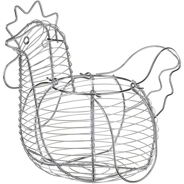 Metall eggkurv Egg Krom metall eggkurv
