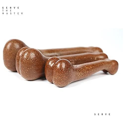 Holdbart Knogle Hundetyggelegetøj Simulation Knogler Form Kæledyr Snack Legetøj Bid-resistent Tyggetræning Brown 15cm