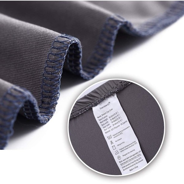 6 kpl, Ruokailupäällinen yleismalliin, Joustavaa lycraa, Kestävä, Kimppu, Hotelli, Ravintolasisustus hopeanharmaa, 6 kpl
