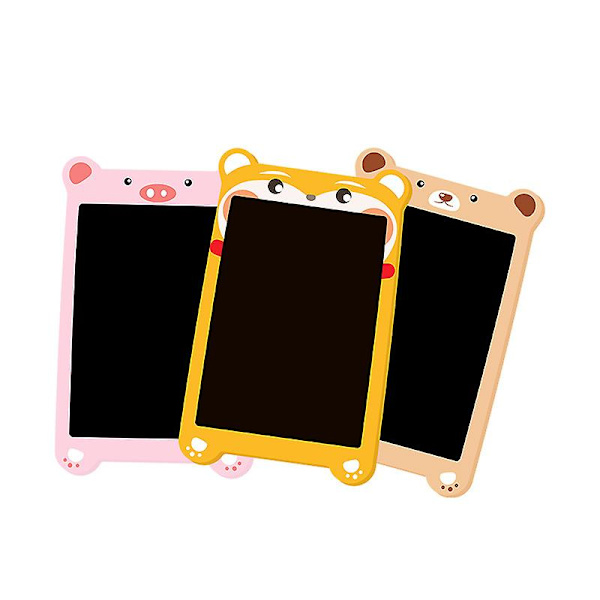 Lcd-ritplatta Doodle Board 8,5 tum Färgglad ritplatta Skrivplatta Puppy rose red