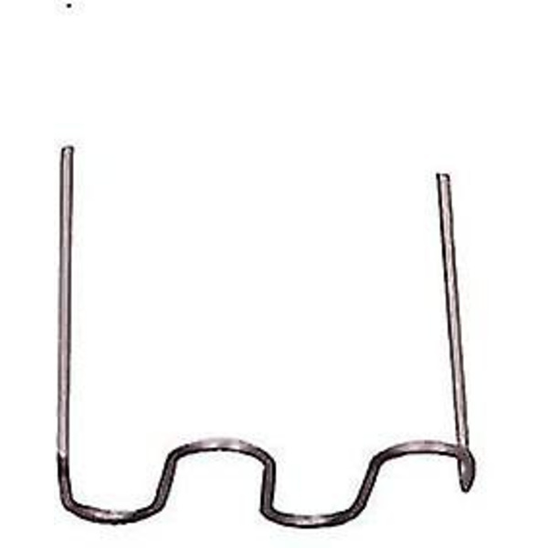 300 kpl kuumaliimapistoolin niittejä, 6 tyyppiä auton puskurin muovinkorjauskone muovihitsaus hitsaus aalto niitit korjaustyökalusarja kaikkiin autoihin 0.6mm Flat Staples 300pcs