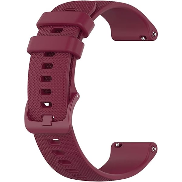 Silikonklockarmband, 22 mm ersättningssnabbkoppling mjukt silikongummi för kvinnor män 18 mm 20 mm 22 mm