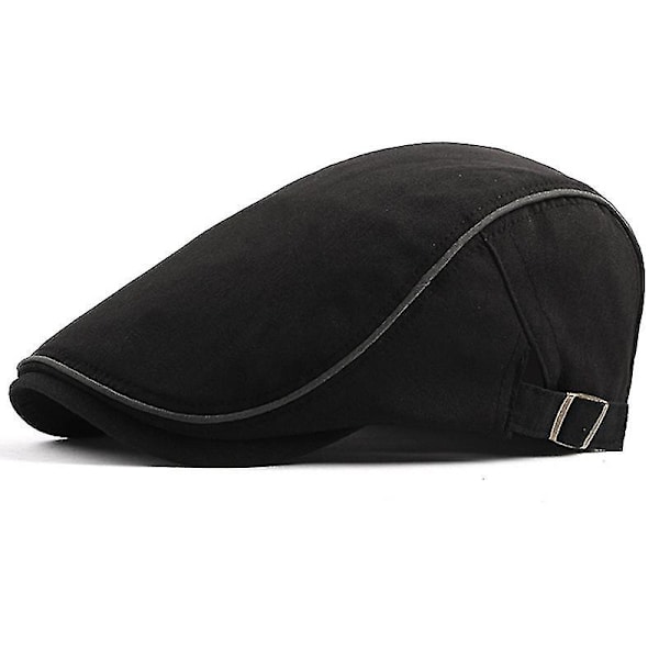 Herr Duckbill Newsboy Gatsby Cap Cabbie Beret Flat Ivy Hats Black
