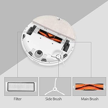 1 Förpackning Ersättningskit Kompatibelt Roborock E25 S5 S6 E20 E35 C10 S50 S51 S4 Xiaomi Robotdammsugare Mijia