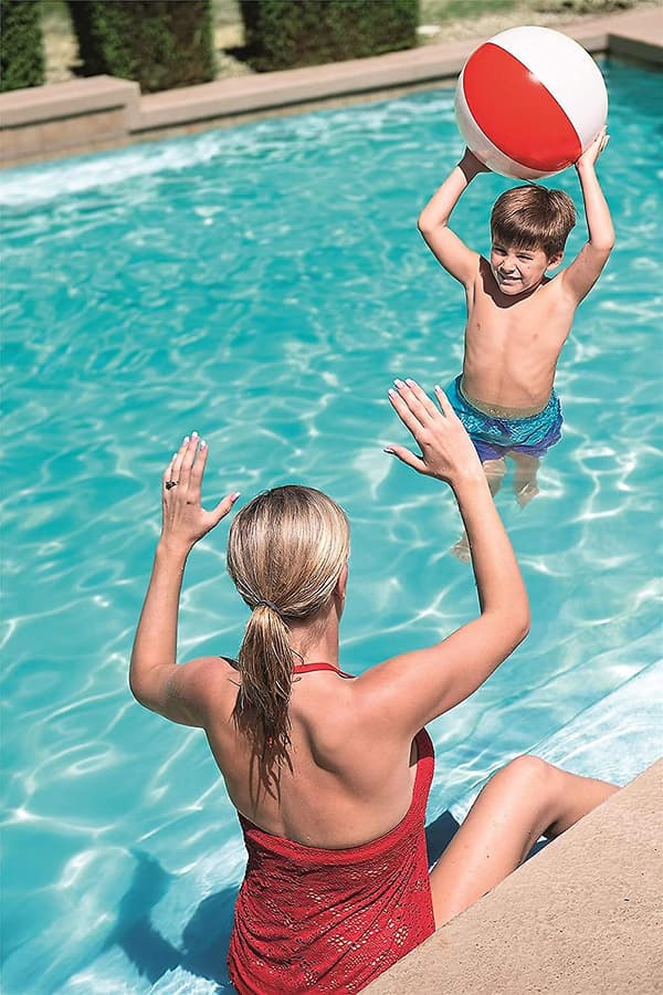 10 stycken uppblåsbara panelstrandbollar för poolparty strandfödelsedagspresent 30CM