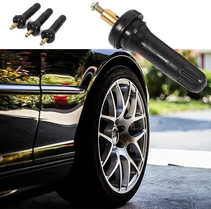 4 stk. ventilspindel dekktrykkovervåkingssensor ventilspindel TPMS dekktrykkovervåkingssystem eksplosjonssikker dekkventilspindel bilverktøy