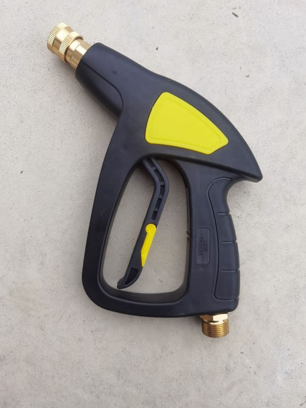 Højtryksrenserpistol 5000 PSI erstatning til varmt og koldt vand M22 fitting 5 dyser