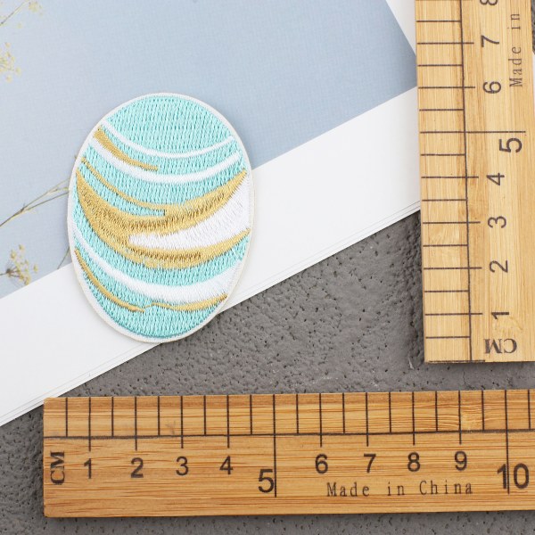 27 stk. computerbroderi standard astronaut broderi stofmærker planet patch mærker strygning raket dekoration Zhangzi tegneserie broderi
