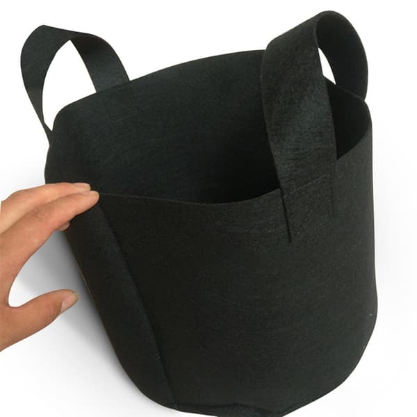 5-pack odlade väskor i non-woven tyg, 3 gallon växtpåsar för blommor, potatis, tomater, grönsaker