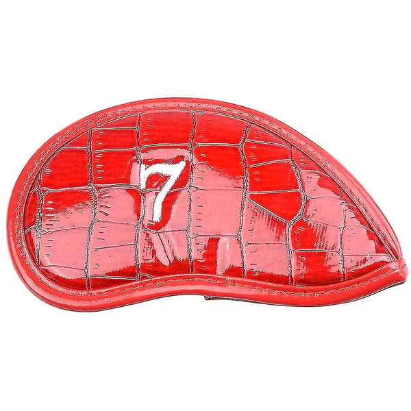 Golfkølle Headcover Rød 12 stk/sett Red