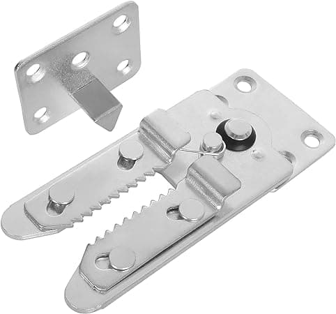 8 stk. Seksjonskobling for sofa, galvanisert jern sofaseksjonskoblinger, møbelkobling sofakoblingsklips (14 cm × 5,6 cm)