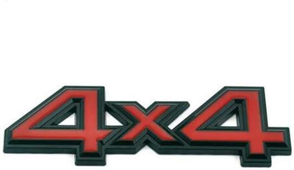 3D Metall 4X4 Firehjulsdrift Bil Klistremerke Emblem Badge for Bil