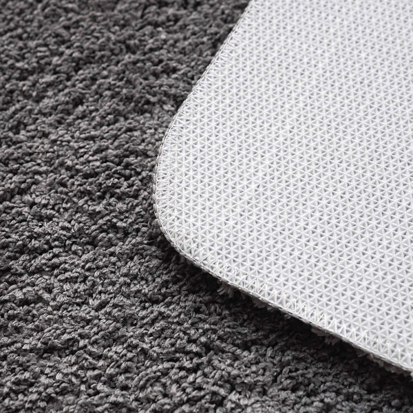 Badrumsmattor Halkfria Duschmattor Absorberande Liten Matta Dörrmatta Inomhus Köksmattor dark grey 40*120CM